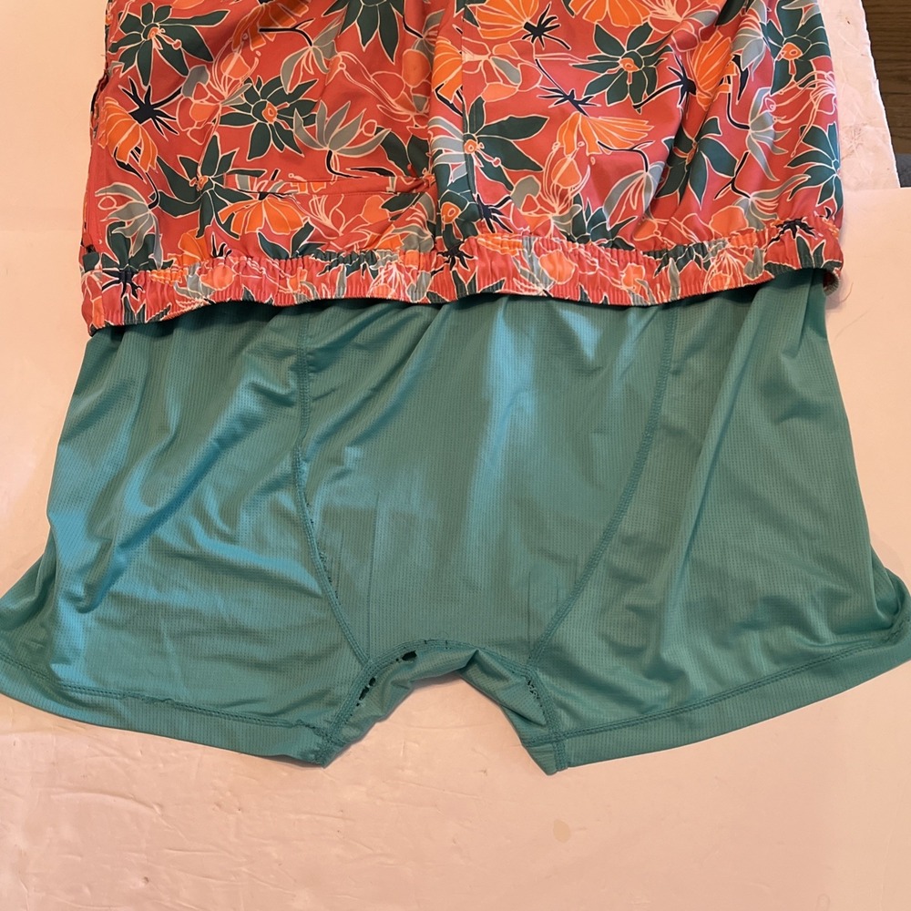 Goodfellow & Co. Men's XXL Floral Print‎ Swim Shorts with Boxer Brief Liner 7" - Picture 8 of 9